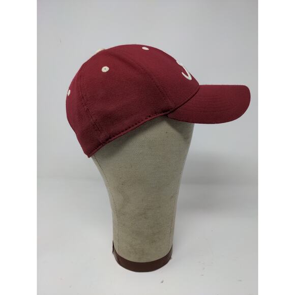 Top of the World Alabama Crimson Tide One Fit Hat Embroidered Logo Red - Picture 6 of 11